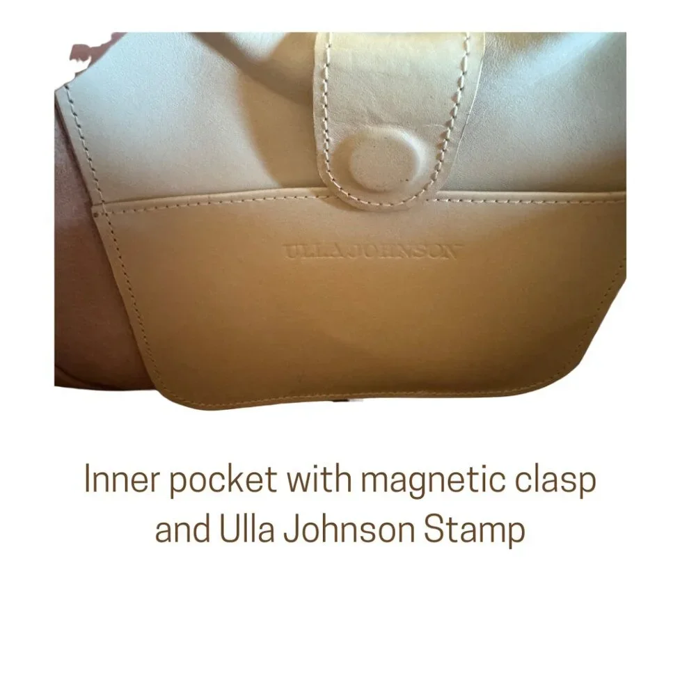 Ulla Johnson Luxury Handbag with Crochet Strap